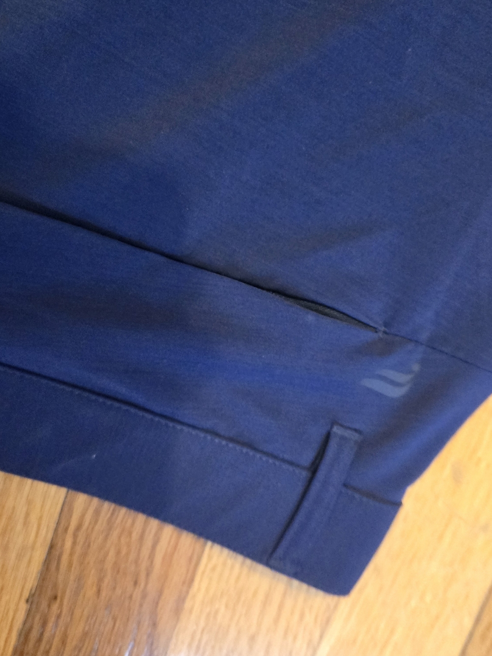 Fabletics The Only Pant Men's Navy Stretch Chino Pants - Picture 9 of 9